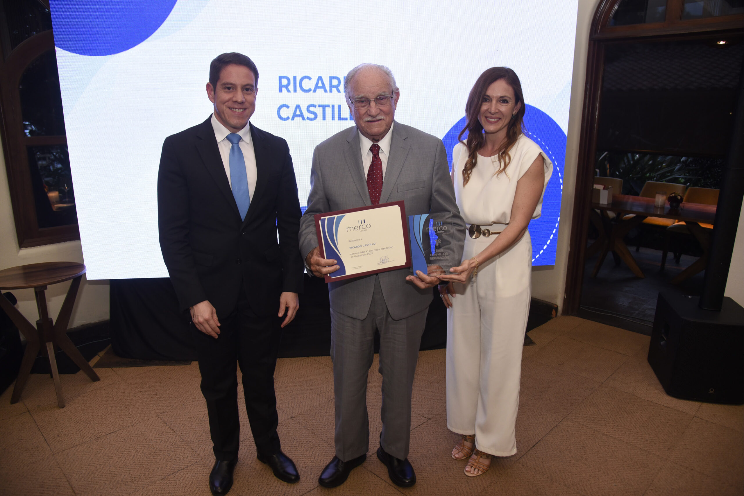 Merco Líderes Guatemala 2025 reconoce a los referentes empresariales con mayor reputación del país