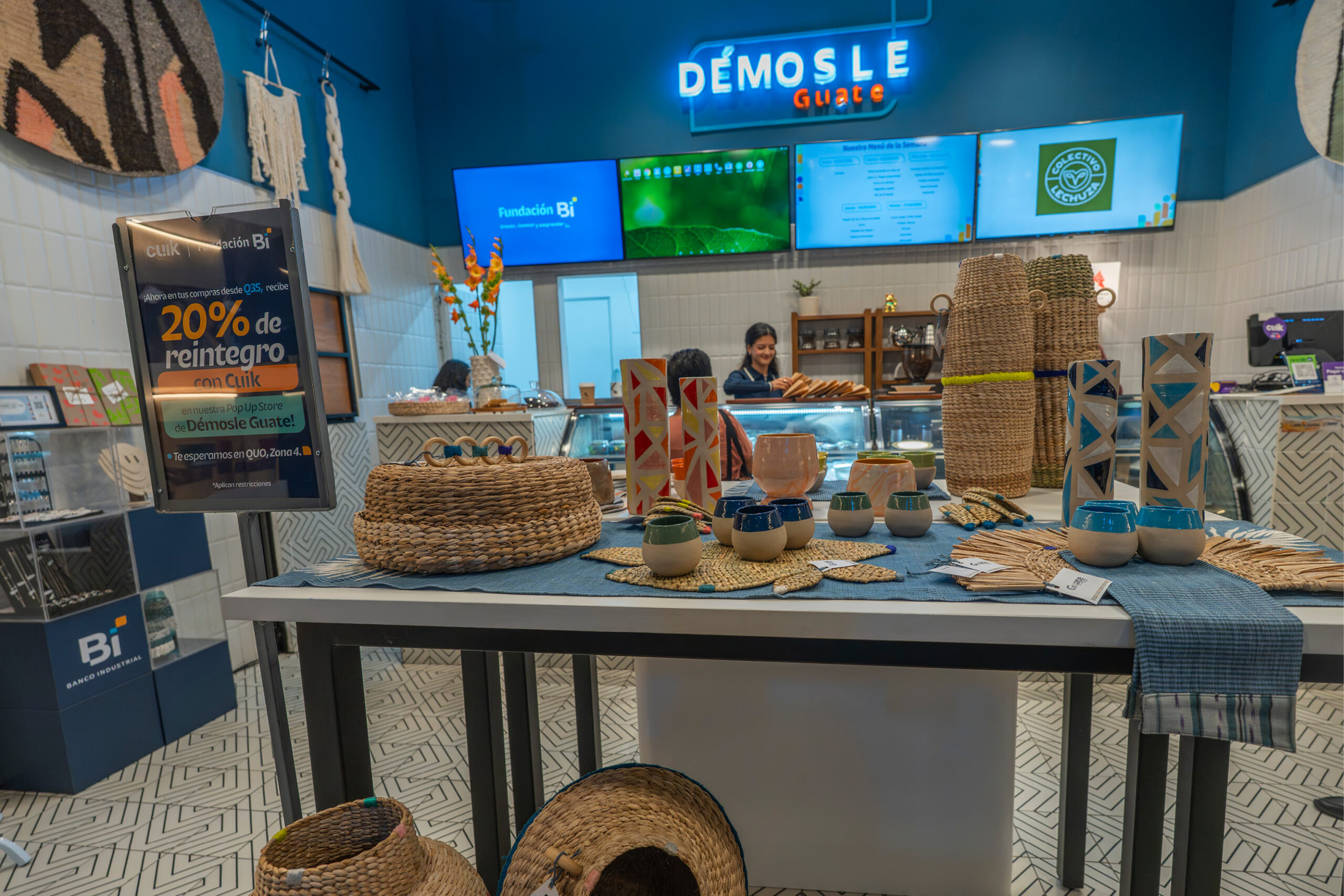 Démosle Guate impulsa el talento emprendedor con su pop-up store y tienda virtual